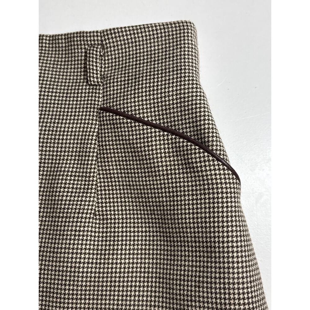 Vintage Ann Taylor 100% Wool Pencil Skirt Womens 4 High Waist Heritage Classic - Picture 2 of 6
